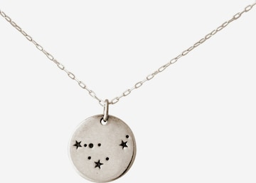 Gemshine Kette 'Sternzeichen' in Silber: Vorderseite