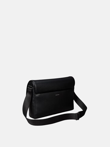 Calvin Klein Laptop bag 'Emblem' in Black