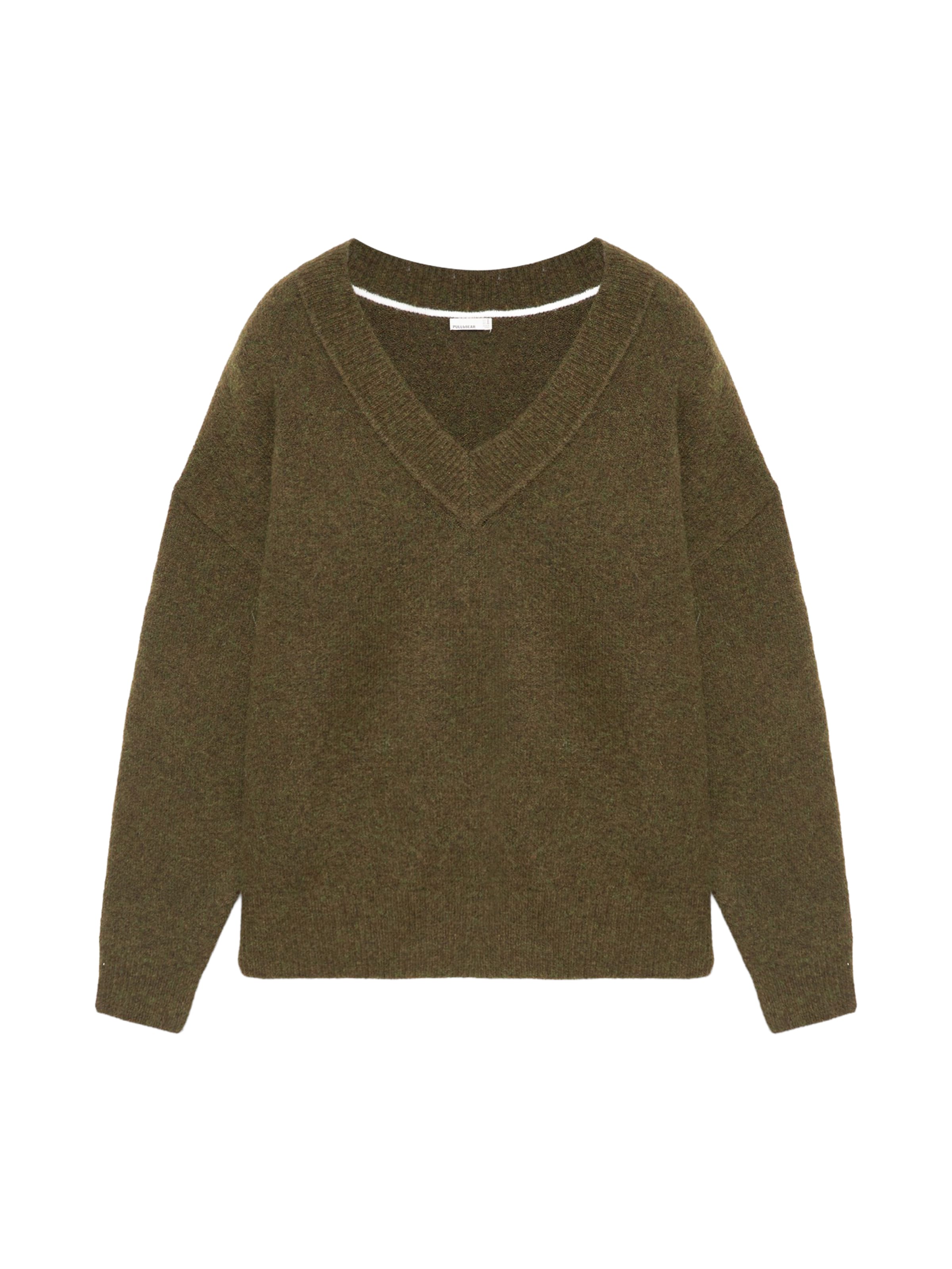 Pull&Bear Sweater in Green: front