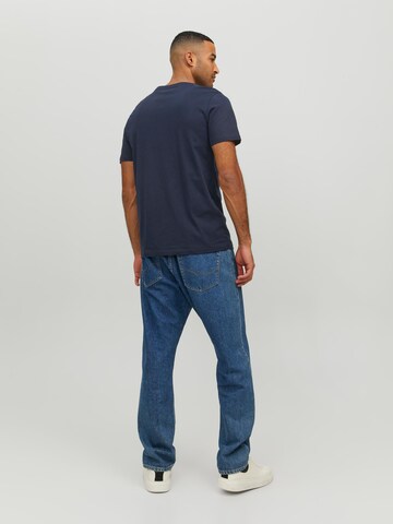 JACK & JONES T-Shirt in Blau