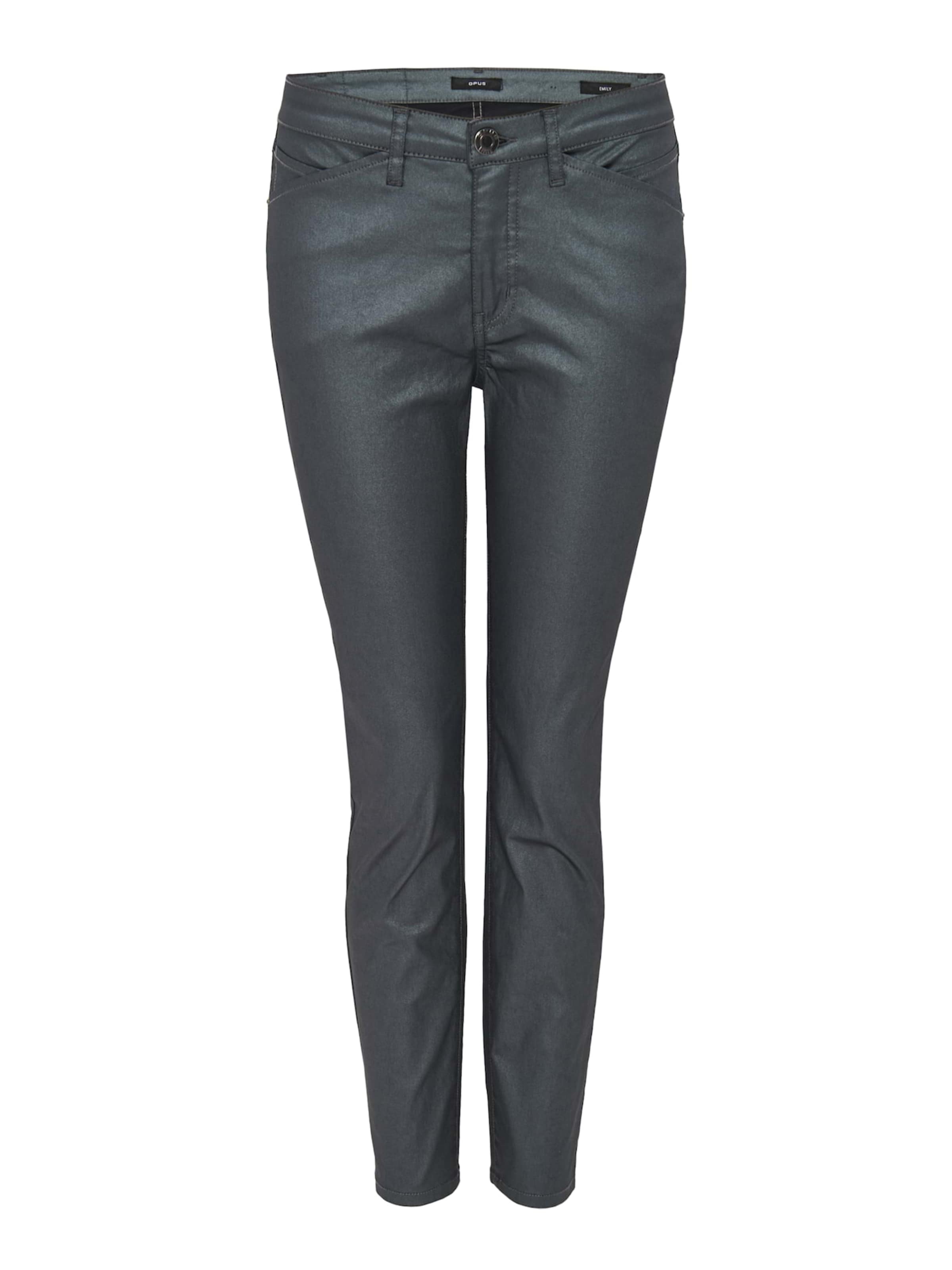 OPUS Regular Jeans in Grijs: voorkant