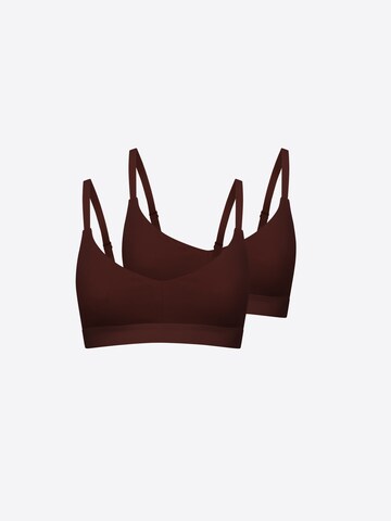 Bustier Soutien-gorge Erlich Textil en marron