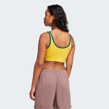 Haut 'Adicolor' ADIDAS ORIGINALS en jaune