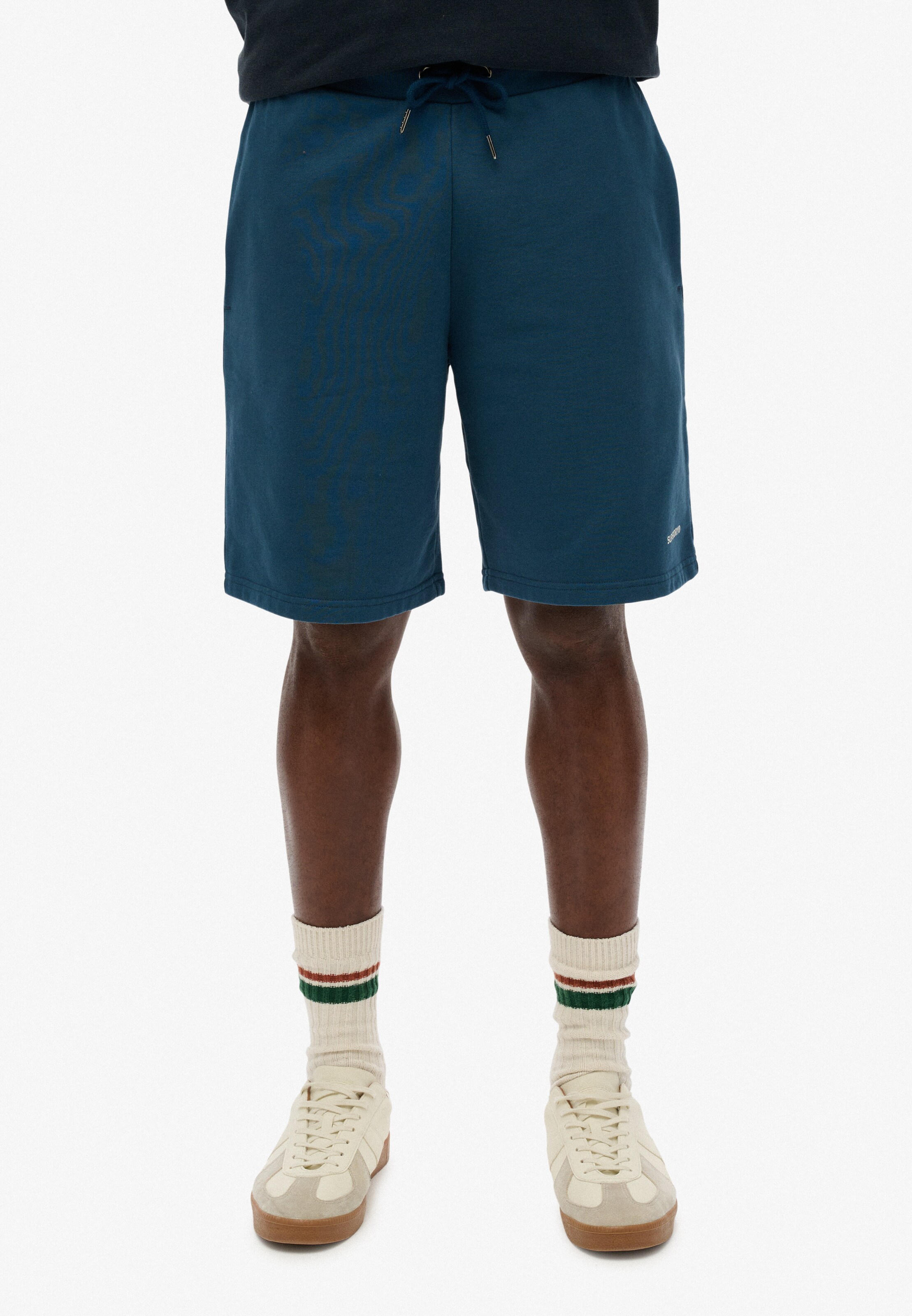 Superdry & Co Regular Broek in Blauw: voorkant