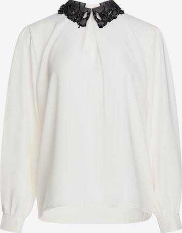 faina - Blusa em bege: frente