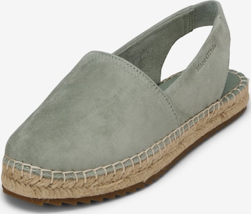 Marc O'Polo Espadrilles in Grün: Vorderseite