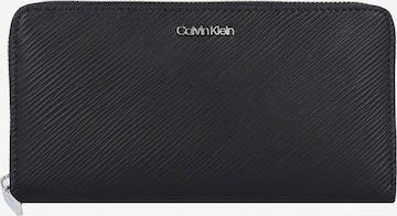 Calvin Klein Wallet in Black: front