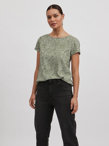 VILA - Blusa 'PAYA' em verde: frente