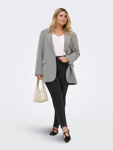 ONLY Carmakoma Skinny Jeans 'CARStorm' in Grijs