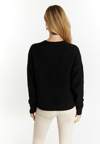 Usha Pullover in Schwarz