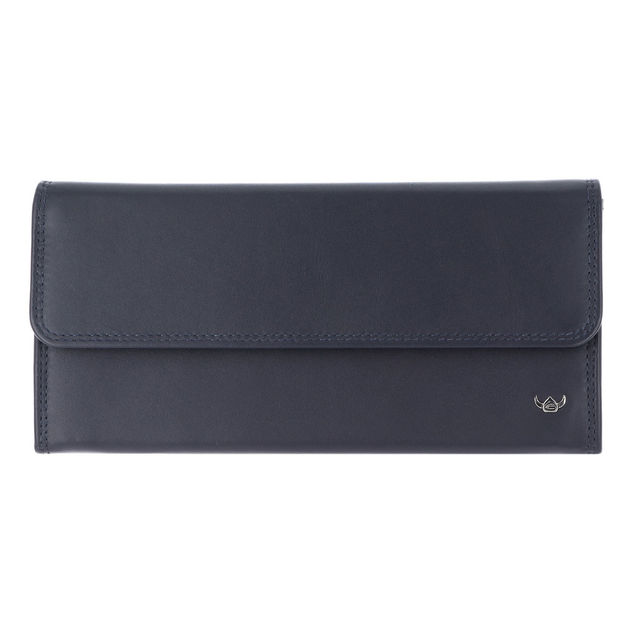 GOLDEN HEAD Portemonnee 'Polo' in Blauw: voorkant