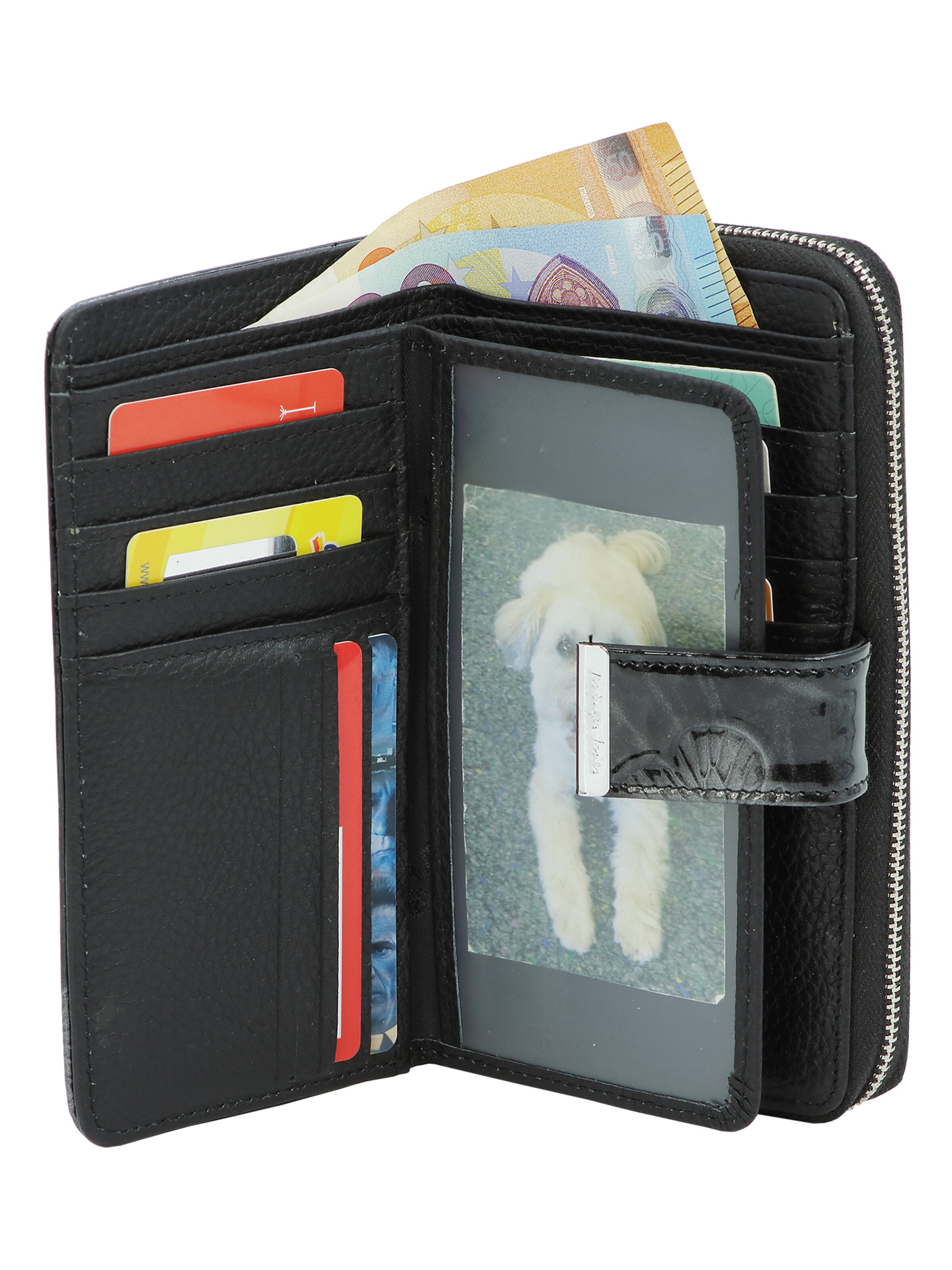 Jennifer Jones Wallet in Black