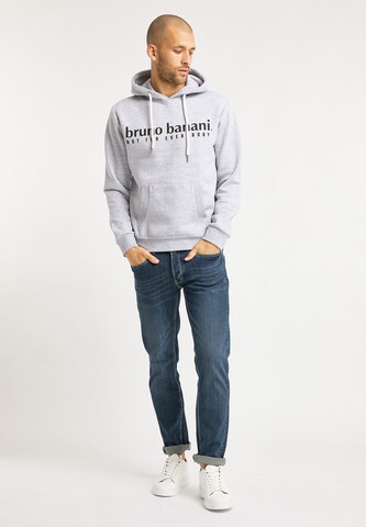 BRUNO BANANI Sweatshirt 'Ramos' in Grijs