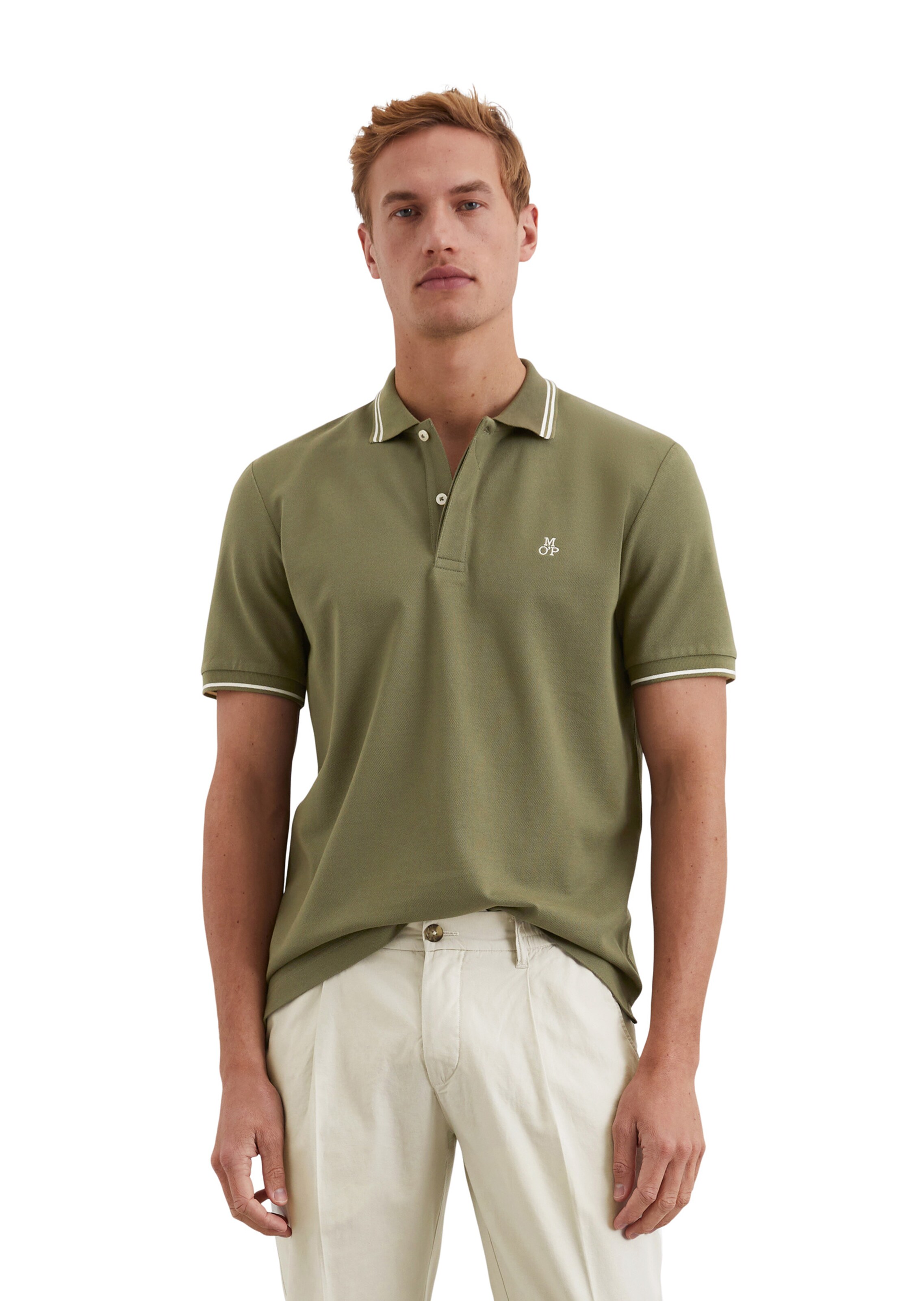 Marc O'Polo Shirt in Green: front