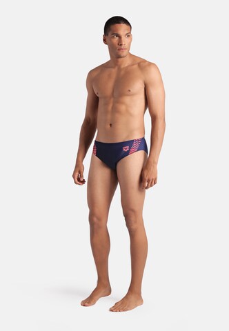 ARENA Swim Trunks 'OPENINGS' in Blue