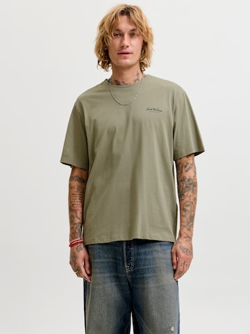 JACK & JONES T-Shirt 'JJEARCHIVE' in Grau: Vorderseite