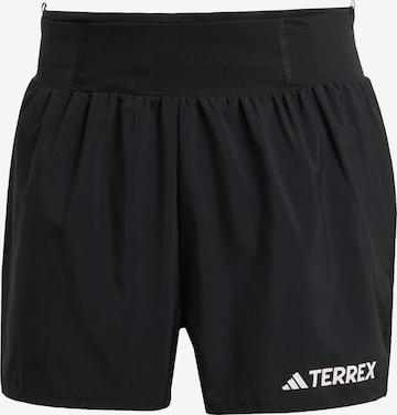 ADIDAS TERREX Regular Sportshorts 'Xperior' in Schwarz: Vorderseite