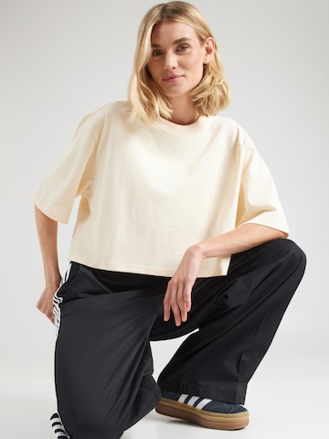 ADIDAS ORIGINALS T-Shirt 'ESS' in Beige: Vorderseite
