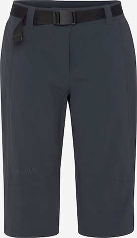 Maier Sports Regular Workout Pants in Grey: front