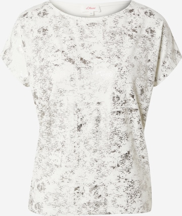 s.Oliver Shirt in White: front