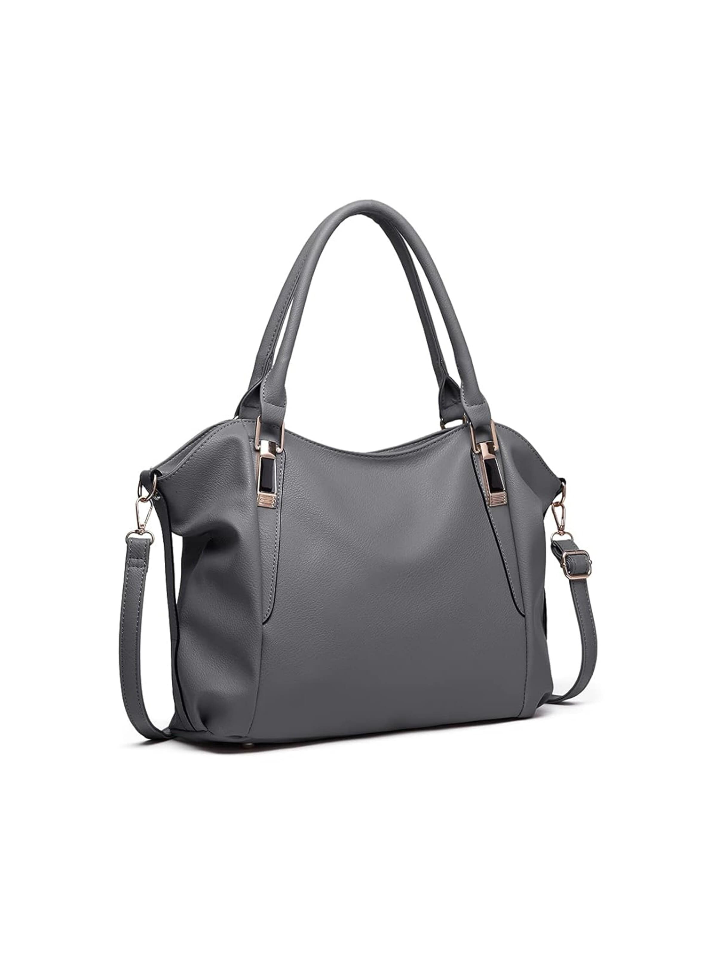 Miss Lulu Shoulder Bag in Grey