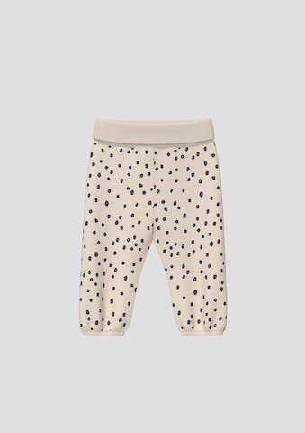 s.Oliver Tapered Sportbroek in Beige