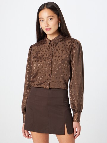 JDY Blouse in Brown: front