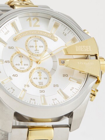DIESEL Analog Watch 'MEGA CHIEF' in Silver