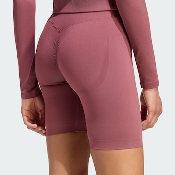 ADIDAS ORIGINALS - Skinny Leggings 'Essentials' em vermelho