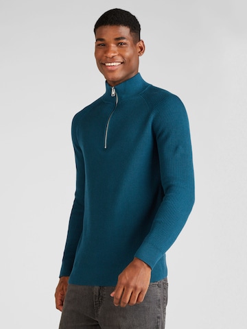 Pull-over s.Oliver en bleu : devant