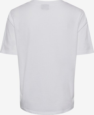 PIECES - Camisa 'RIA' em branco
