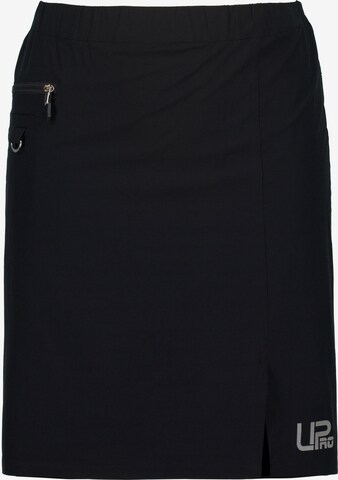 Ulla Popken Regular Skirt in Black: front