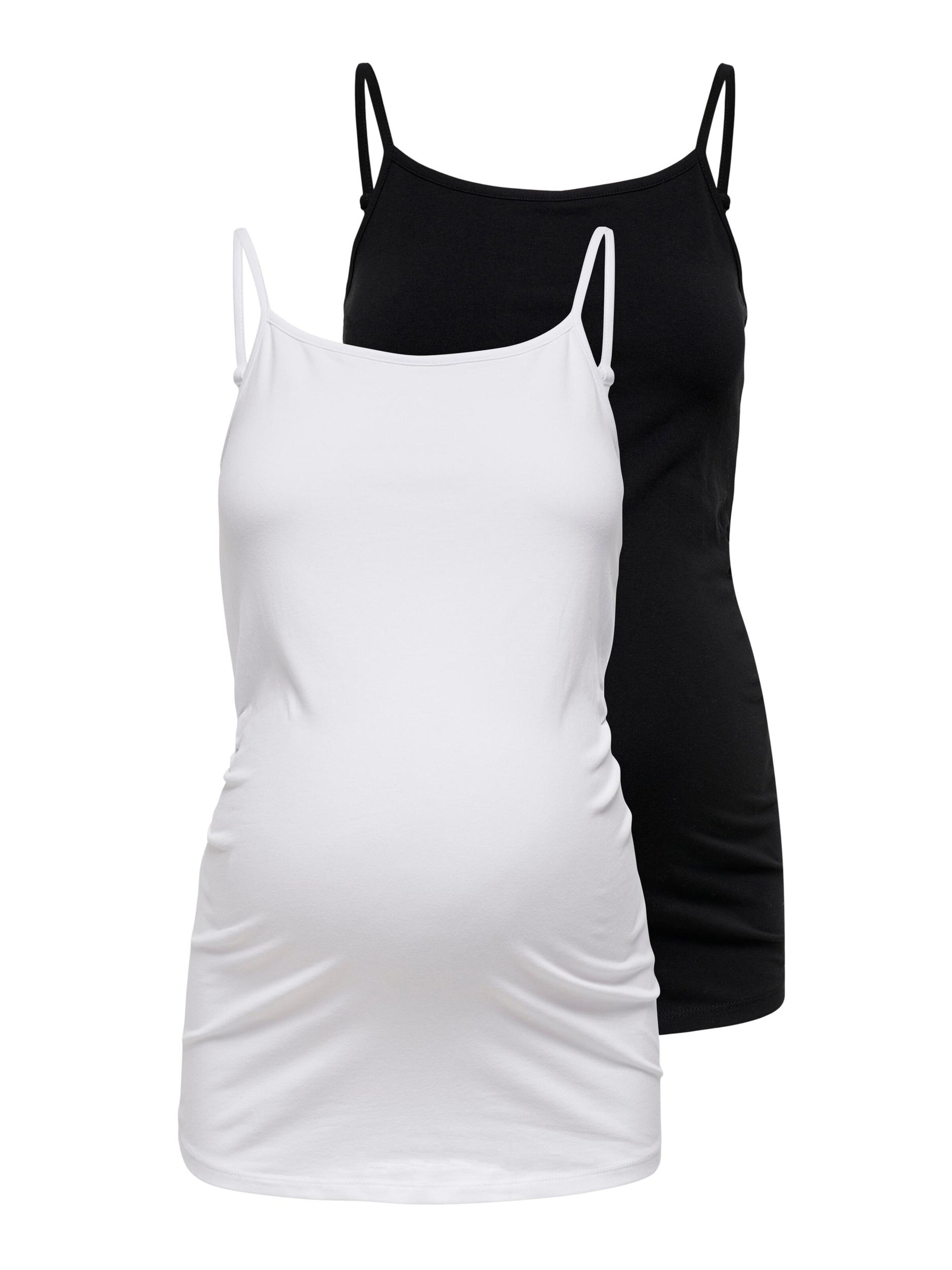 Only Maternity Top 'Lovely' - fekete