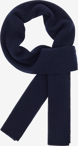 Boggi Milano Sjaal in Blauw: voorkant