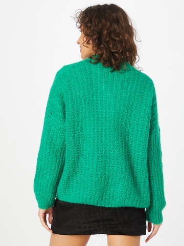 Hailys Knit Cardigan 'Finja' in Green