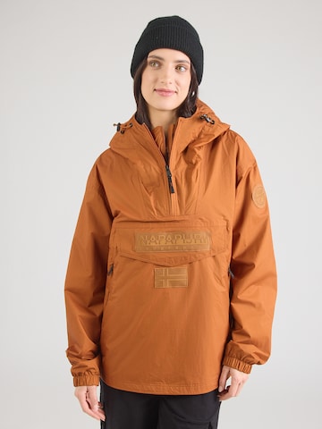 NAPAPIJRI Between-Season Jacket in Orange: front