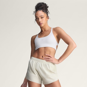 Loosefit Pantalon de sport ' Running' ADIDAS BY STELLA MCCARTNEY en beige : devant