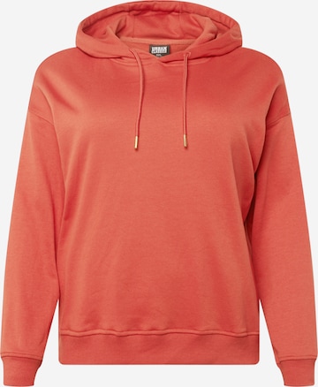 Urban Classics Sweatshirt in Red: front