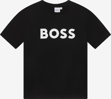 Maglietta di BOSS in nero: frontale