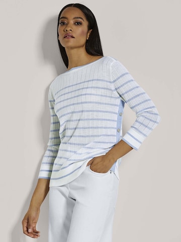 Pull-over MADELEINE en blanc : devant