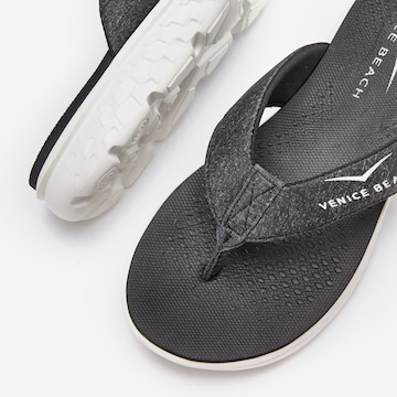 VENICE BEACH Teenslipper in Zwart