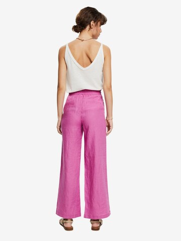 ESPRIT Wide Leg Hose in Pink