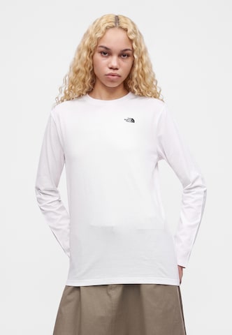 THE NORTH FACE Majica 'ESSENTIAL SIMPLE DOME' | bela barva