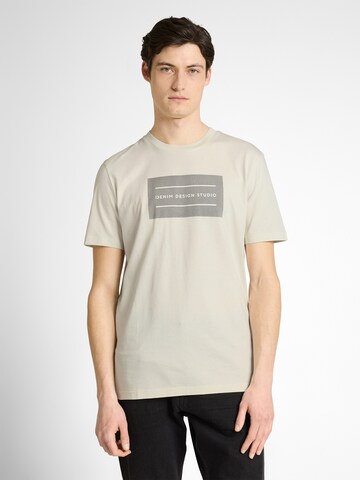 TOM TAILOR DENIM - Camiseta en blanco: frente