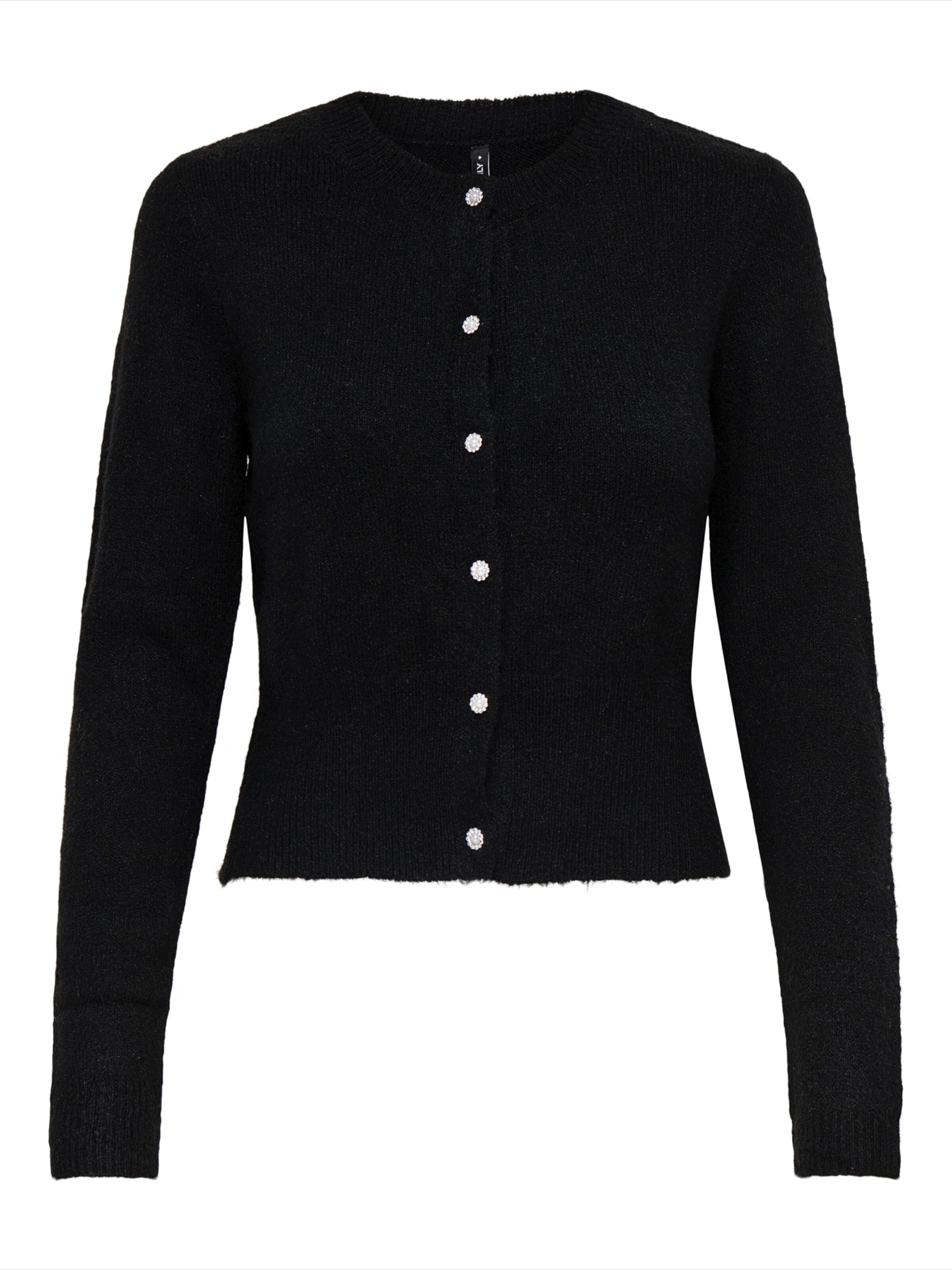 ONLY Плетена жилетка 'ONLHAVANNA' в черно: отпред