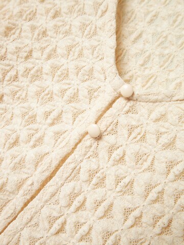 NAME IT Gebreid vest in Beige