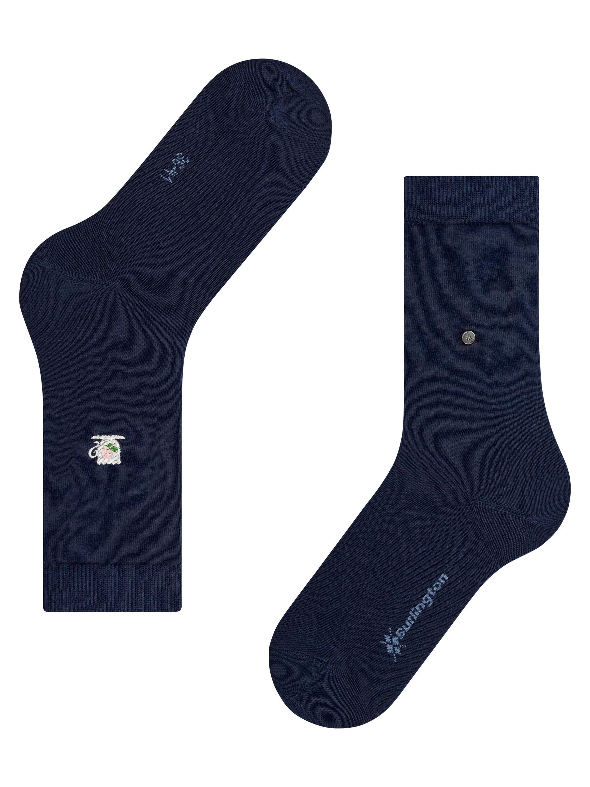 BURLINGTON Socks 'Brit Style' in Blue