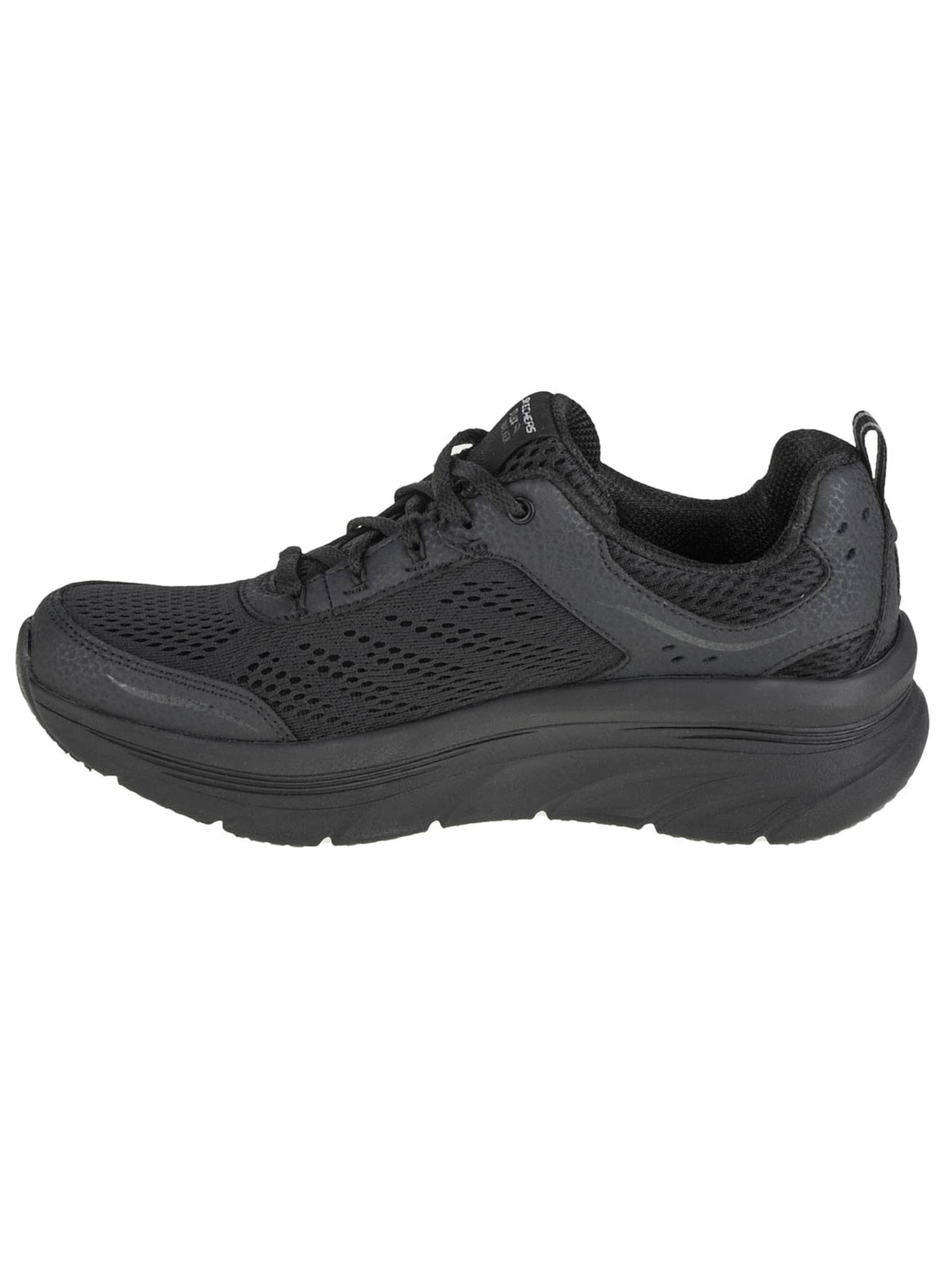 Baskets basses 'Skechers Relaxed Fit: D'Lux Walker - Infinite Motion' SKECHERS en noir