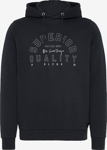 BLEND Hoodie ' BHSuno ' in Schwarz: Vorderseite