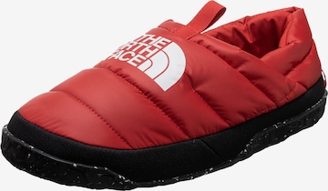 THE NORTH FACE Slippers 'Nuptse' in Red: front
